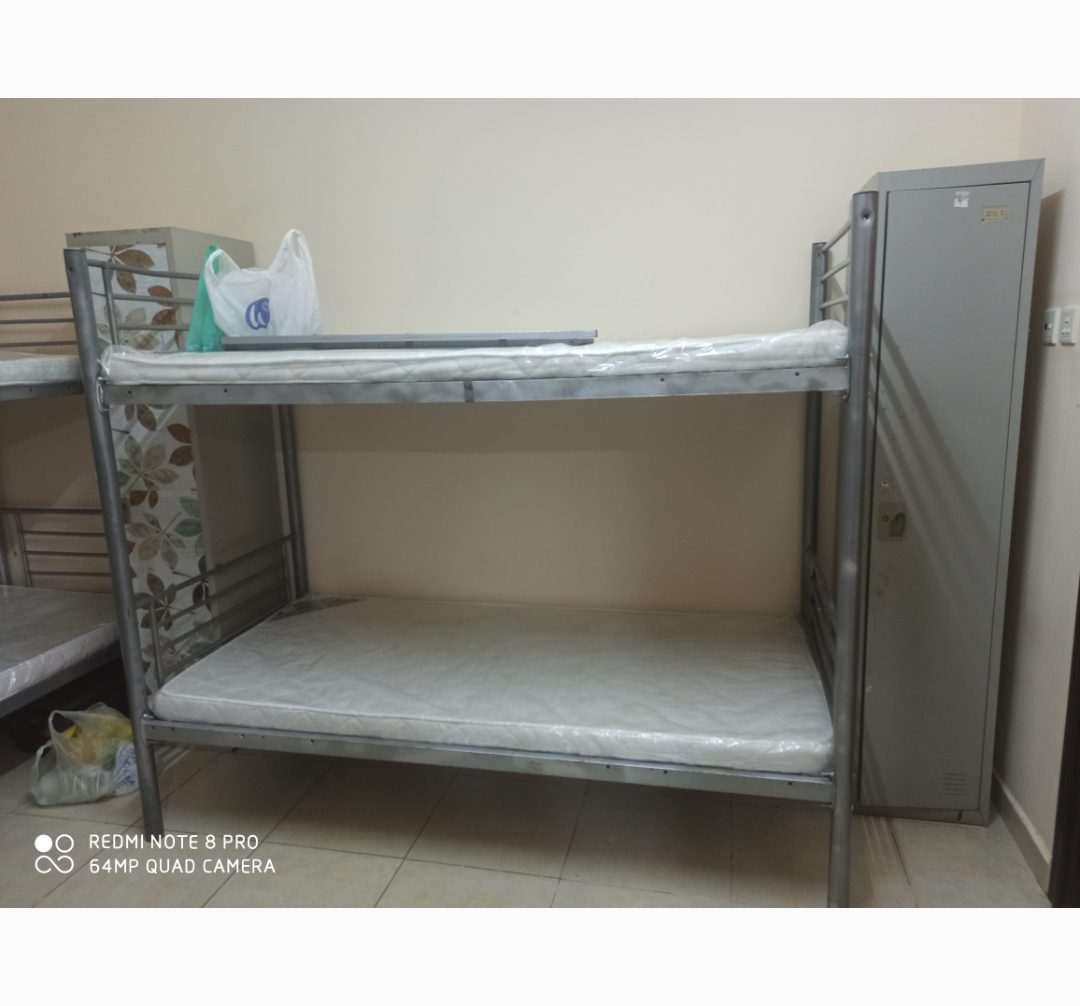 Bed space for Rent in al qusais, UAE at 550 per month ewaar