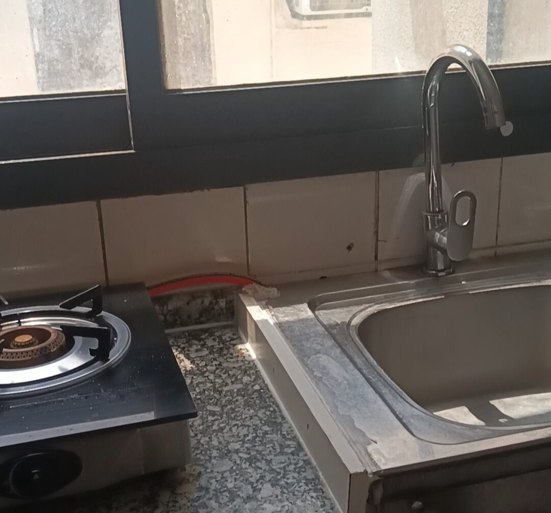 Need Roomie Partition for rent in al khail gate for two people 900 per